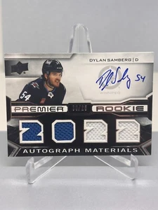 22-23 Dylan Samberg #PRA-DS Premier Rookie Auto SSP/25 Winnipeg Jets - Bild 1 von 2