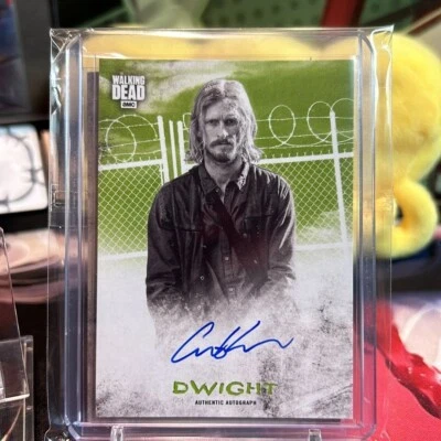 THE WALKING DEAD Topps Authentic Autograph card TWD “Dwight” Austin Amelio 15/25 - Image 1 of 2