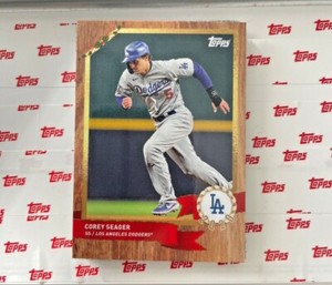 Corey Seager - Topps MLB Advent Card 7 - Print run: 314