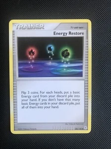 Energy Restore Pokemon Card 106/130 Diamond & Pearl uncommon non-holo Good / LP - Picture 1 of 6