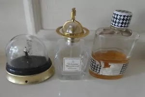 3 Sammlerstücke. Parfum Flakons Dior, Gautier, Vivienne Westwood. eingestellt - Bild 1 von 5