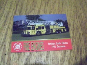 FIRE ENGINES YANKTON, SOUTH DAKOTA 1993 SERIES TWO TRADING CARD #155 - Picture 1 of 1