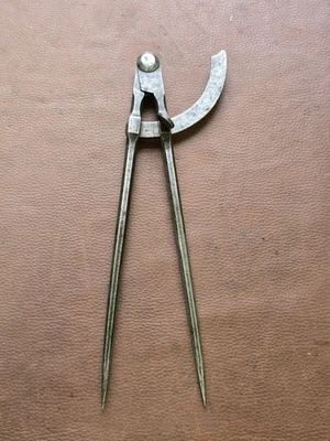 Vintage  11.5” Heavy Duty Wing Arm Compass Divider Caliper Engineers Old Tool - Image 1 of 4