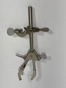 FISHER CASTALOY-R 3-Prong retort stand clamp + 1451 Castoloy - Picture 1 of 8
