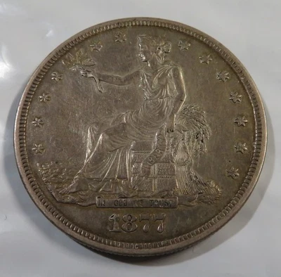1877 S - dólar comercial - BU Foto 1 de 3