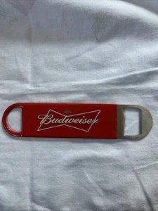 Professional Budweiser Speed Beer Metal Bottle Opener Vintage 7” - Picture 1 of 3