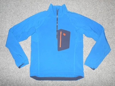 JERSEY MOUNTAIN HARDWEAR 1828131 QUILLA HOMBRE PEQUEÑO AZUL VIBRANTE 1/2 CREMALLERA Foto 1 de 3