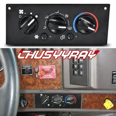Heavy Duty A/C Control Switch Panel For Kenworth W900 T800 T600A 2002-2005 2006 - Image 1 of 4