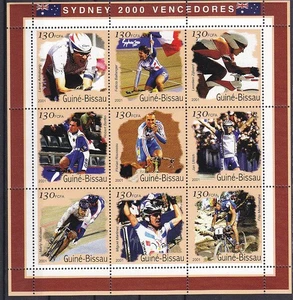 Olimpiadas 2000 - Rueda - GUINEA BISSAU - KLB gez. nuevo - Imagen 1 de 1