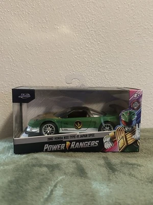 2002 Honda NSX Type-r Japan Spec Green Ranger Power Rangers 1/32 Car Jada 31843 - Image 1 of 4