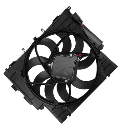 Cooling Fan Assembly for BMW 528i/528i xDrive 2012-2016 17418642162 17418619143 - Image 1 of 4