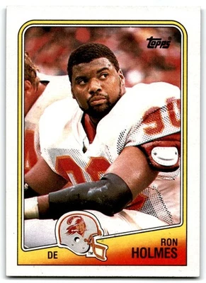 1988 Topps Ron Holmes Rookie Tampa Bay Buccaneers #358 - Image 1 of 2