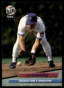 1992 Ultra Rey Sanchez Rookie Chicago Cubs #180 - Picture 1 of 2