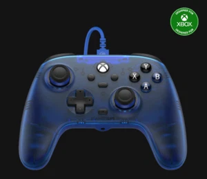 GameSir T7 Xbox Wired Controller 3.5mm Headphone Jack  - Crystal Blue - Picture 1 of 4