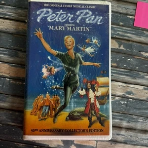 Peter Pan [VHS, 1960] Mary Martin - 30th Anniversary Collector's Edition - New - Picture 1 of 10