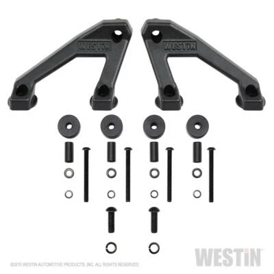 Soporte de capucha LED Westin para Jeep Wrangler/Gladiator 18-20/2020 - negro texturizado Foto 1 de 4