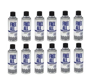 Case of (12 Cans) Gasoila Free All Deep Penetrating Oil Rust Eater 11 oz RE-12 - Picture 1 of 1