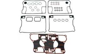 GENUINE ROCKER COVER GASKET KIT HARLEY TOURING SOFTAIL DYNA 17042-92 Fits 92-99 - Picture 1 of 1