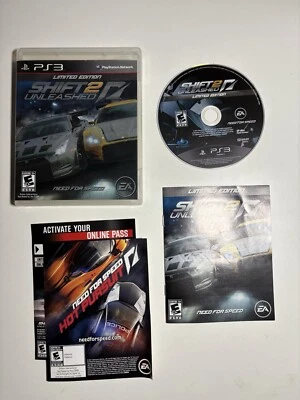 Shift 2 Unleashed Limited Edition (PS3, 2011) CIB Complete w/Manual Tested - Image 1 of 4