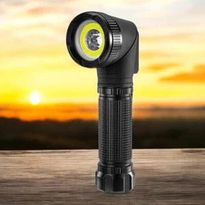 Braun 2-In-1 Extendable 250 Lumen LED Rechargeable Work Flash Light Pivoting New - Picture 1 of 6