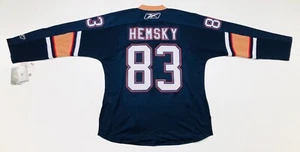 New Reebok Edmonton Oilers Ales Hemsky hockey jersey sr senior small NHL home - Picture 1 of 2