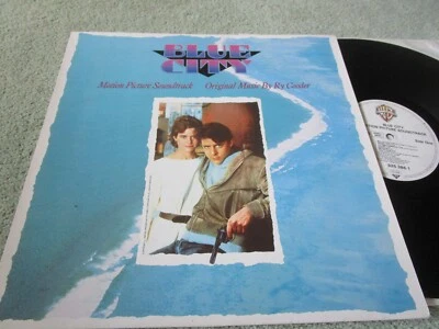 Ry Cooder Blue City - Motion Picture Soundtrack Warner 925 386-1 Vinyl LP Album - Image 1 of 4