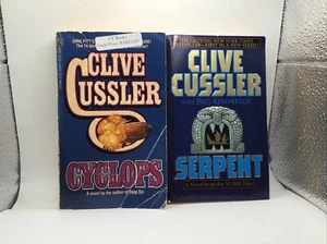 Lot Of 5 Clive Cussler Soft cover Mystery Books Good condition - Picture 1 of 7