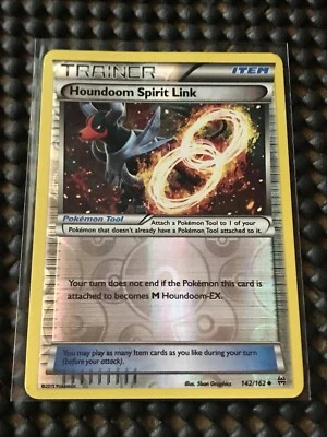 2015 Pokemon Houndoom Spirit Link Trainer Reverse Holo #142 - Image 1 of 4