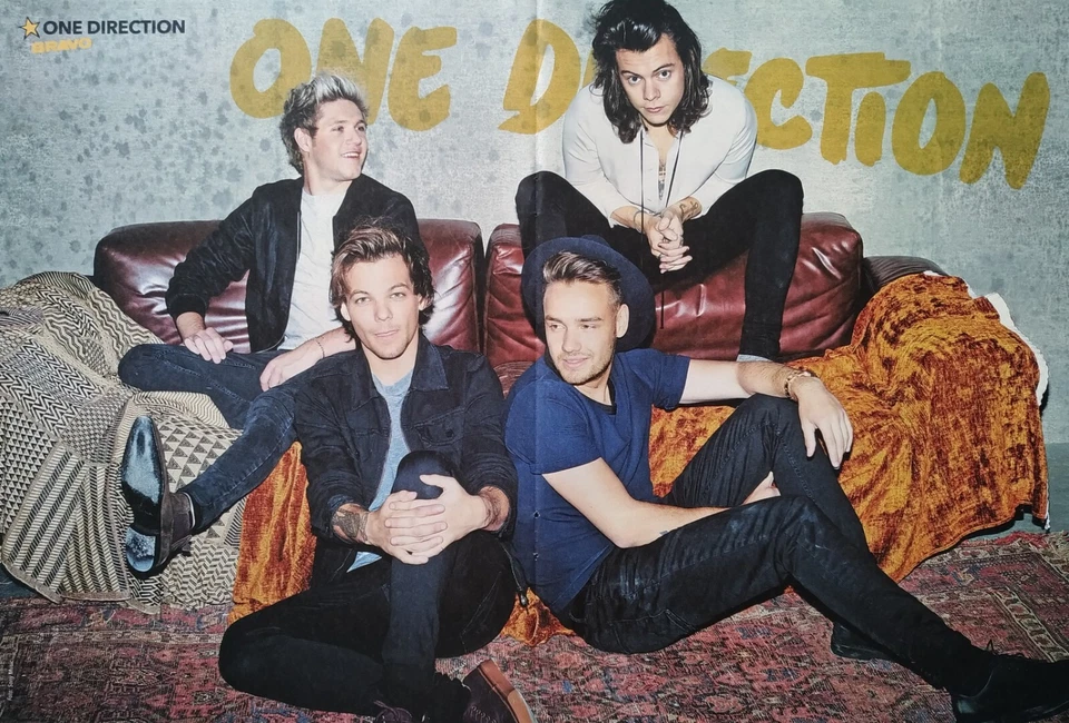 ONE DIRECTION - A3 Poster 42x28cm - Fan Sammlung Clippings German BRAVO Magazine - Bild 1 von 1