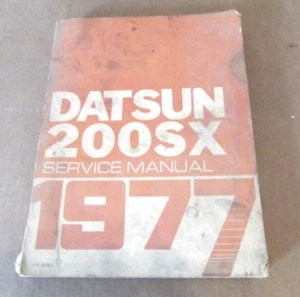 1977 Datsun 200SX Factory Service Manual - Picture 1 of 3