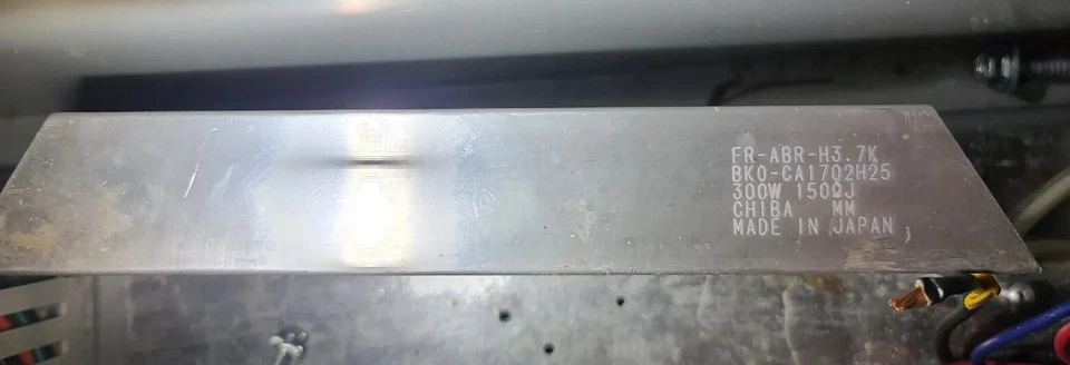   Resistencia de frenado Mitsubishi FR-ABR-H3,7 K  Foto 1 de 1