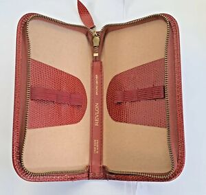 Vintage Revlon Leather Makeup Case