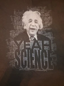 T-Shirt Albert Einstein Yeah Science GRAU für Erwachsene - Bild 1 von 1