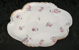 Bandeja tocador de porcelana vintage Limoges Haviland CH Field CFH GDM Francia - Imagen 1 de 16