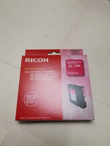 CARTUCCIA ORIGINALE RICOH MAGENTA GC 21M PER RICOH AFICIO GX 7000 5050N 3050SFN - Foto 1 di 1