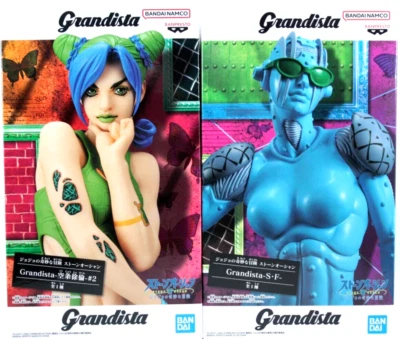 Figura Grandista JoJo's Bizarre Adventure Stone Ocean Jorin Kujo & Stone Free Foto 1 de 4