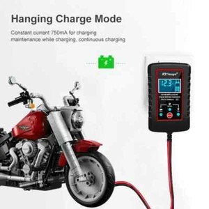 Smart Battery Charger Car Automatic Float Charger Motorcycle Lawn Mower Tractor - Picture 1 of 16