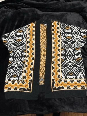 Cárdigan tejido H&M dividido de gran tamaño - talla L Foto 1 de 4