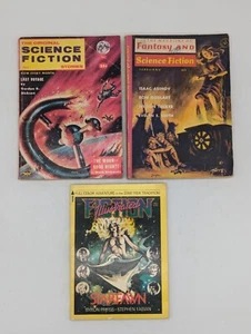 Lot of 3 Vintage Sci-Fi/Fantasy Original Science Fiction Stories July 1958 + 2 - Bild 1 von 19