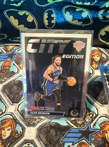 2023-24 Panini NBA Hoops Premium Stock - City Edition #21 Jalen Brunson - Picture 1 of 4