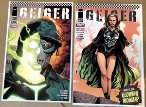 GEIGER #10 1st & 2nd Print 1ST APP GLOWING WOMAN Image Comics 2025 - Picture 1 of 2