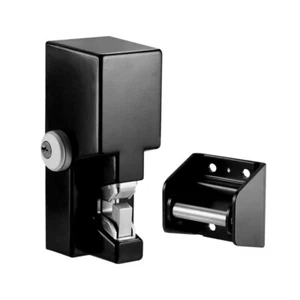 Securitron GL1 Lucchetto Cancello Elettromeccanico Nero Resistente alle Intemperie Supporto Superficiale - Foto 1 di 1