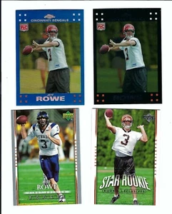 2007 Topps Chrome Jeff Rowe REFRACTOR RC Cincinnati Bengals Lot Nevada - Picture 1 of 1