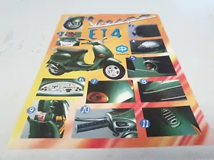 2000s ? VESPA ET4 SCOOTER Original Sales Leaflet - Bild 1 von 2