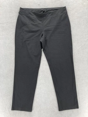 Pantalones Eileen Fisher para mujer medianos de pierna ajustada elásticos viscosa ligeros Foto 1 de 4