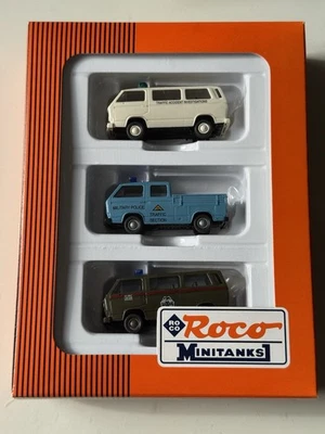 Set 3x VW T3 "U.S. Army - Military Police - Militärpolizei" - NEU/OVP - Roco 577 - Bild 1 von 4