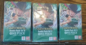 One Piece - Double Piece Set 8 - Lot of 3 Sealed Boxes!! - Bild 1 von 2