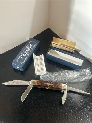 Nuevo En Caja Hermoso Cuchillo Bala Remington UMC ONE R-4243 CAMP “1994” Foto 1 de 4