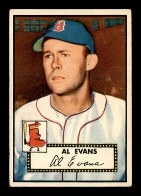 1952 Topps #152 Al Evans   VG X3498811 - Image 1 of 3
