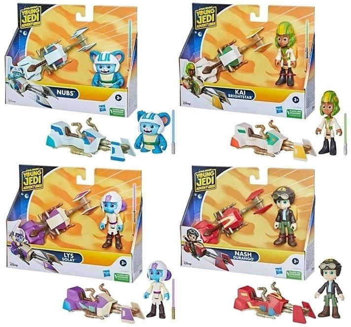 Figurine Star Wars Young Jedi Adventures (Nubs, Kai, Lys ou Nash) – l'unité - Photo 1/1
